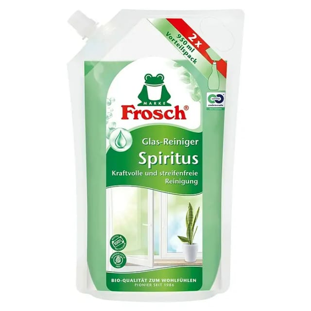 Frosch Spiritus Glasreiniger Nachfüllbeutel 950ml