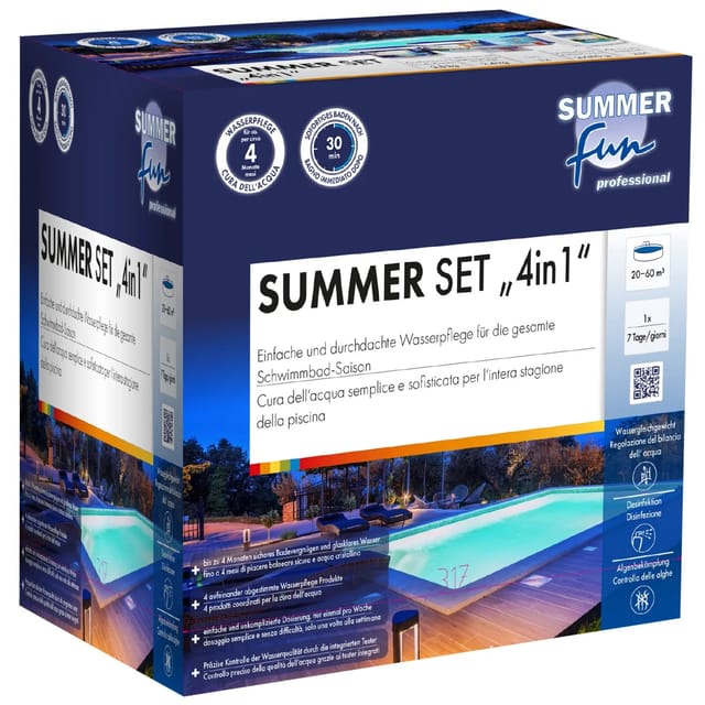 Summer Fun professional Summer Set 4 in 1