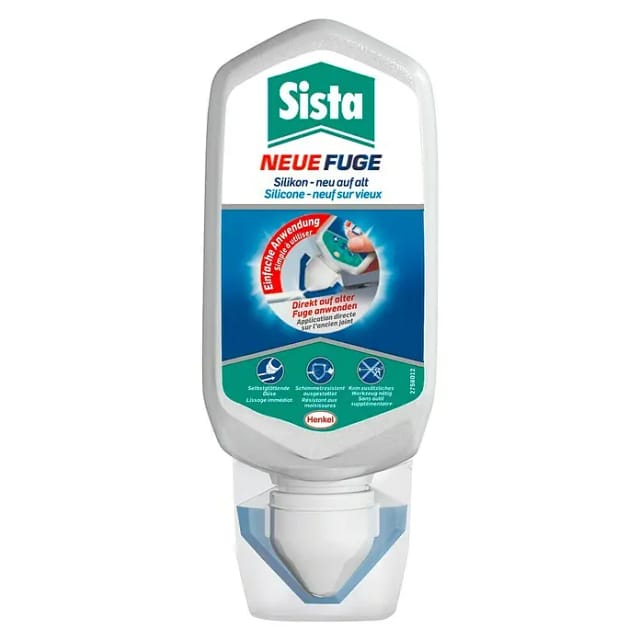 Sista Sanitärsilikon Neue Fuge 80 ml Standtube Weiß