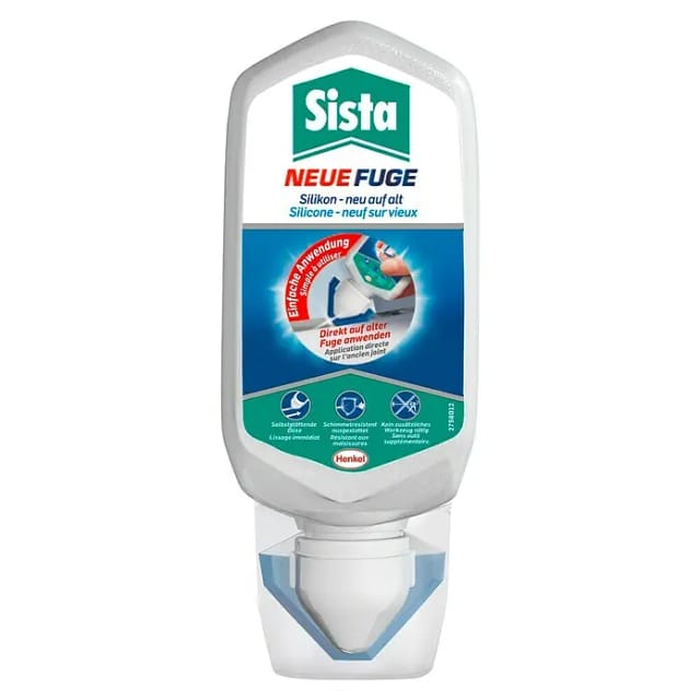 Sista Sanitärsilikon Neue Fuge 80 ml Standtube Grau