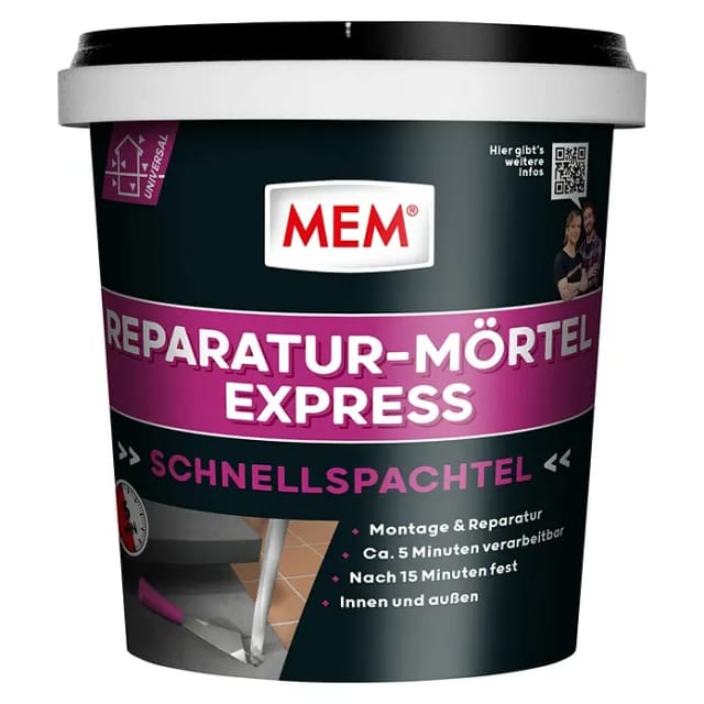 MEM Reparatur-Mörtel Express 1 kg