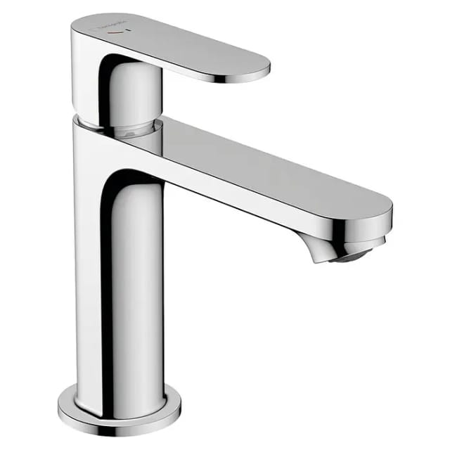 hansgrohe Waschtischarmatur Rebris S 110 Wasserhahn Bad mit Zugstange Chrom