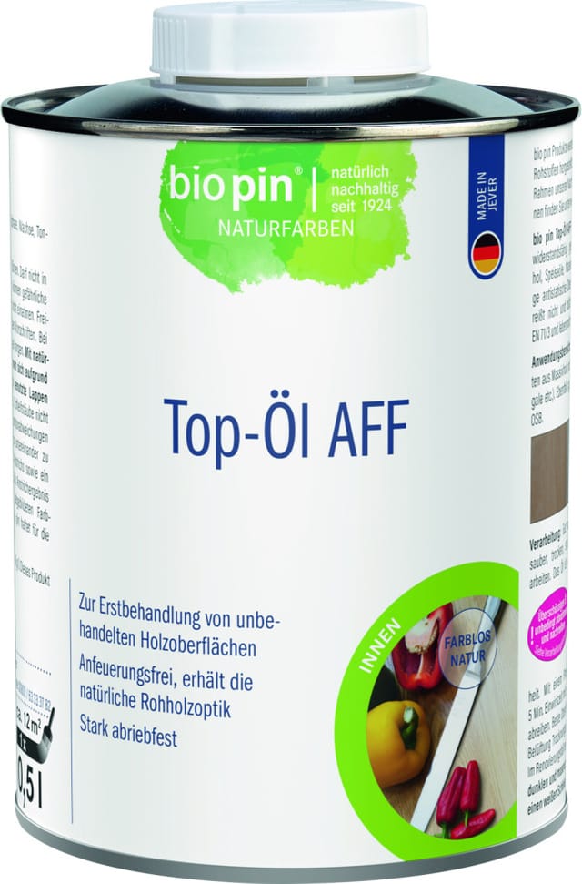 Biopin Top-Öl Farblos 500 ml