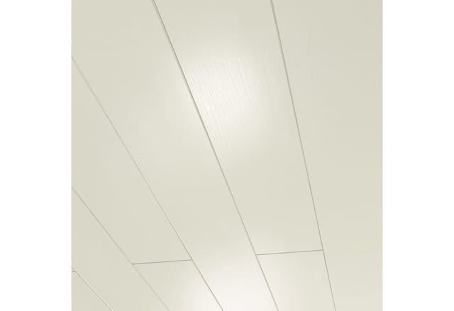 Parador Dekorpaneel Novara 257 cm x 20 cm Esche Weiß Glänzend