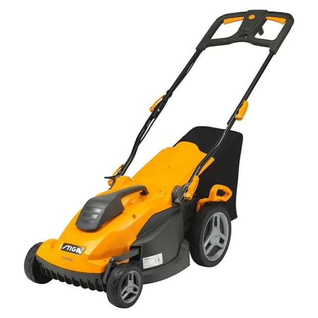 Stiga Elektro-Rasenmäher Combi 340 c mit Fang- und Mulchfunktion