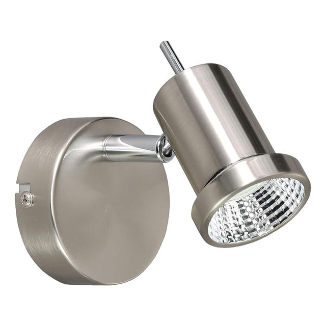 LED-Spot 1er Hoorn Nickel matt