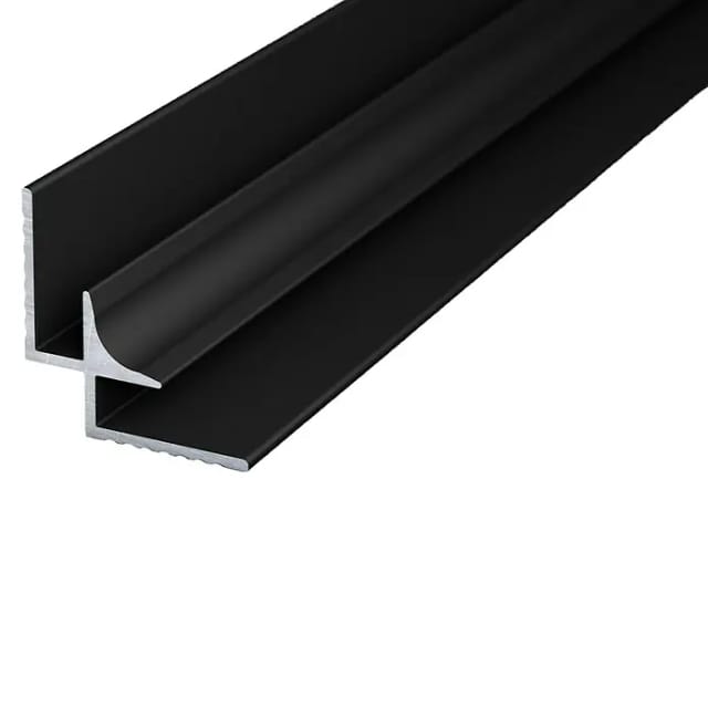 Kronoflooring Inneneckprofil Rock the Wall Aluminium 265 cm Schwarz