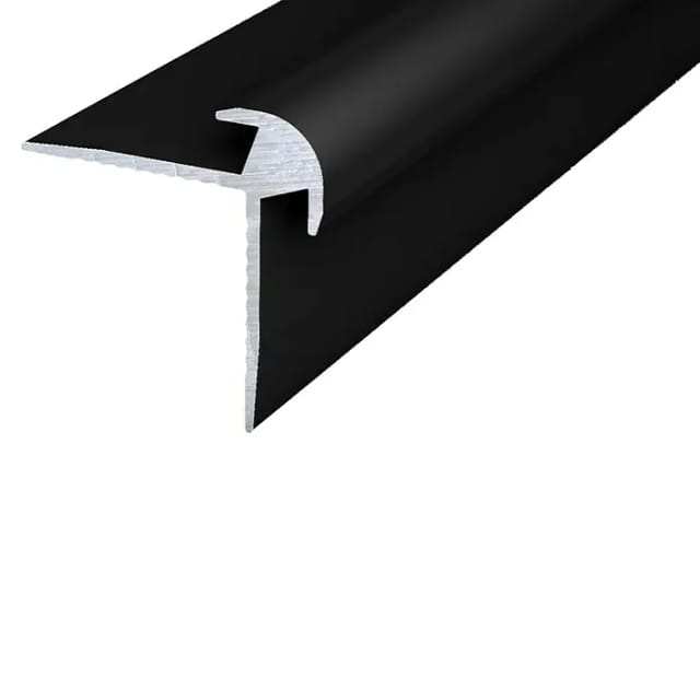 Kronoflooring Außeneckprofil Rock the Wall Aluminium 265 cm Schwarz