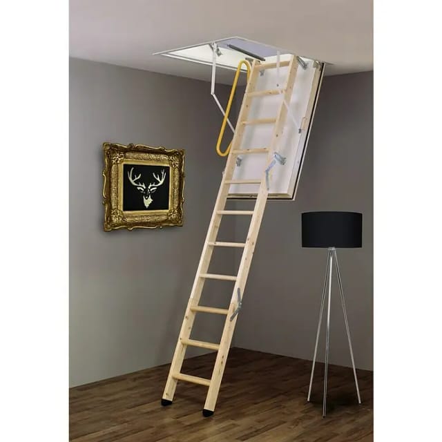 Bodentreppe Euro Trend 120x60 cm wärmegedämmt U-Wert 0,43 Raumhöhe bis 280 cm