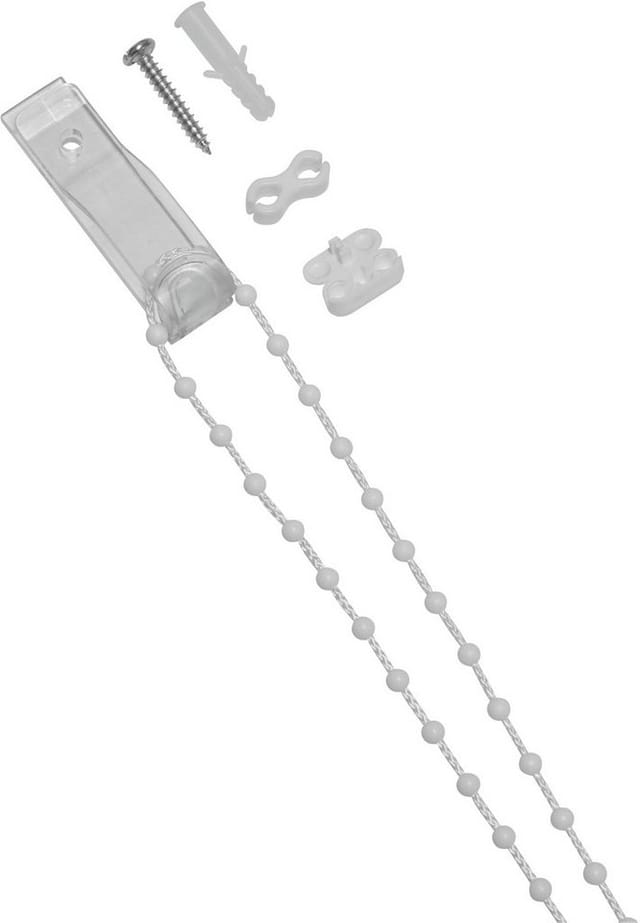 Gardinia Ersatzkette für Seitenzug-Rollo 5 m Weiß