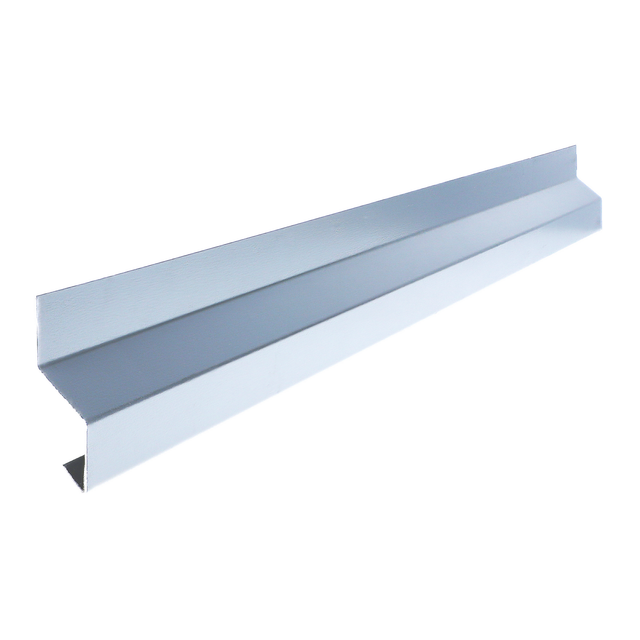 Smart Wandanschlussleiste Stahl 6,2 cm x 2 cm x 100 cm Verzinkt