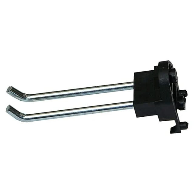 Küpper Systemhalter 7,5 cm Silber-Schwarz 4 Stück