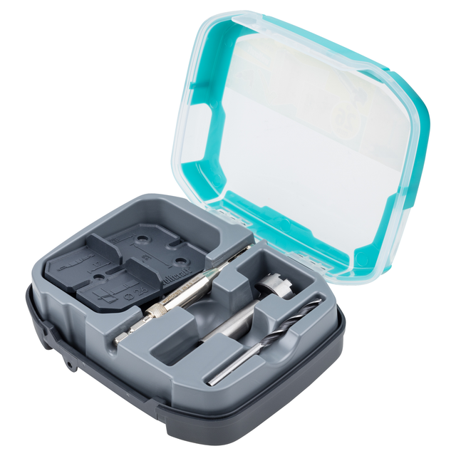 wolfcraft Scharnierloch-Set, Ø 26 mm 5-teilig