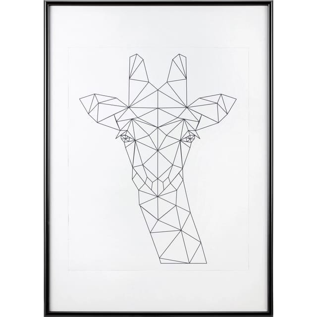 Wechselrahmen Schwarz Abgerundet 50 cm x 70 cm