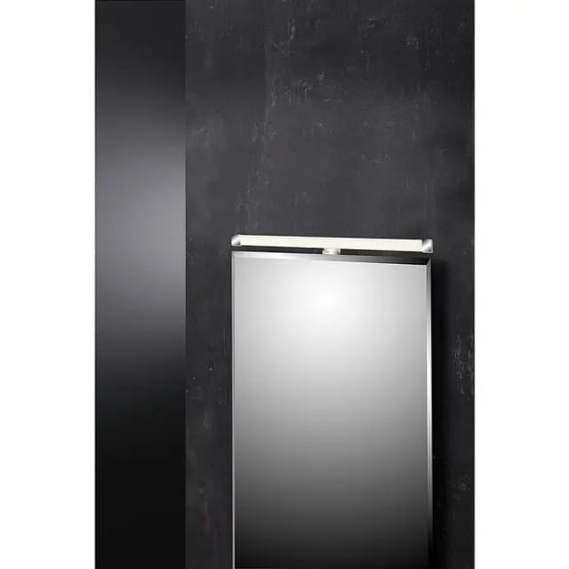 Briloner Spiegelleuchte Repens IP44 2 in 1 Montage Chrom