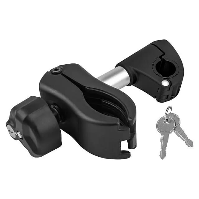 Eufab Rahmenhalter Abnehmbar Ø 2,5 cm/3 cm x 12 cm