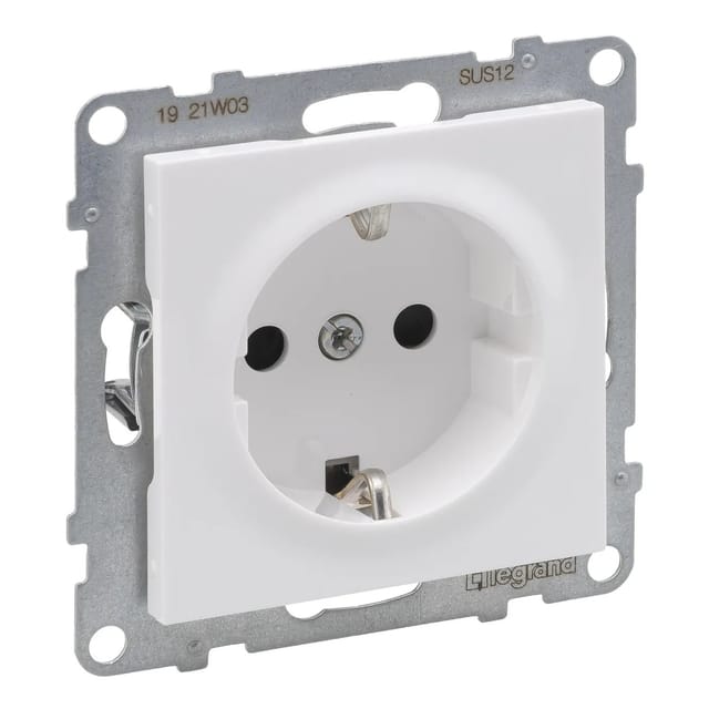 Legrand Steckdose Seano 16 A 250 V Ultraweiß