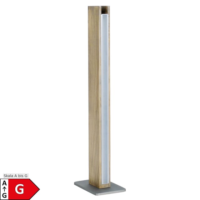 Näve LED-Tischleuchte Straight Braun 51 cm x 10 cm x 15 cm
