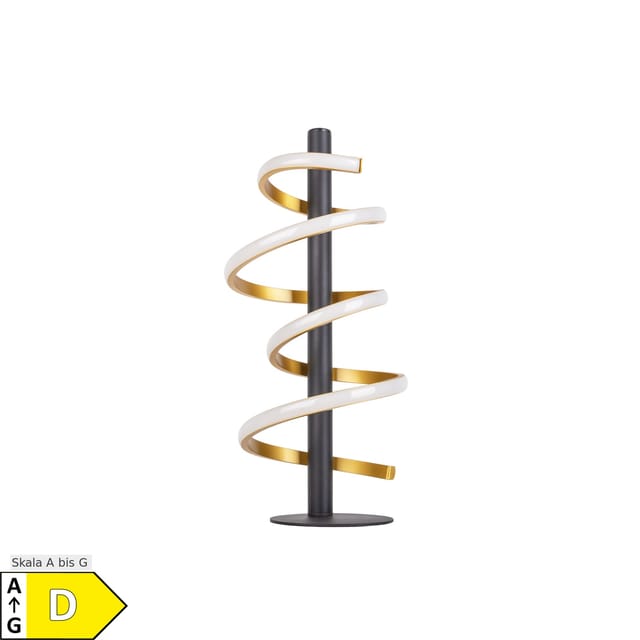 Näve LED-Tischleuchte Belleza Gold Ø 20 cm x 50 cm