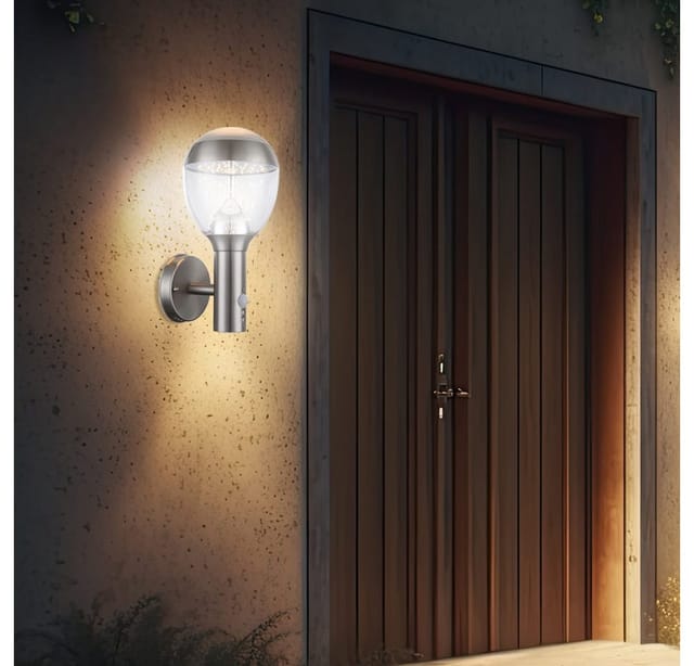 Globo LED-Außenwandleuchte mit Bewegungsmelder CALLISTO