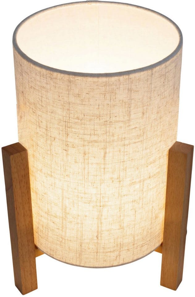 Näve Leinen-Tischleuchte Matilda Ø 22 cm x 32 cm