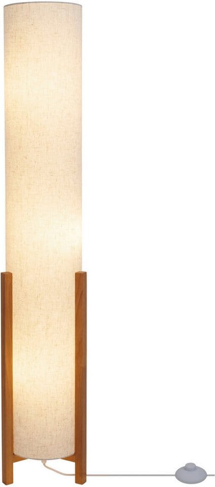 Näve Leinen-Stehleuchte Matilda Natur Ø 110 cm x 20 cm