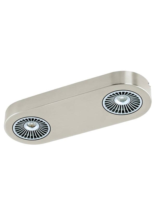 Eglo LED-Spot 2er Montale Nickel mattt