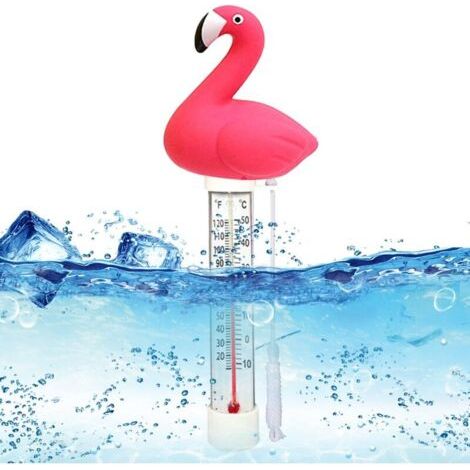 Schwimmendes Poolthermometer, Schwimmendes Wasserthermometer, Poolthermometer Mit Seil, Niedliches Thermometer In Cartoonform, Für Innen- Und Außenpools