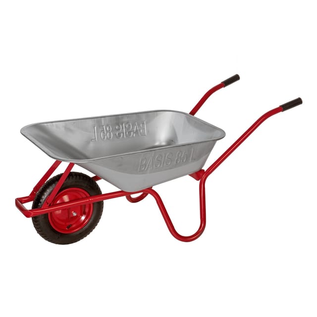 Pro-Bau-Tec Gartenschubkarre Basis 85, Tragkraft 120 kg Stahl