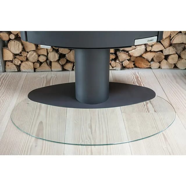 Aduro Glasbodenplatte Ellipse für Aduro 15 Serie