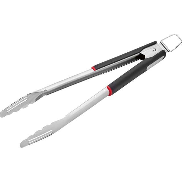 Jamestown Grillzange mit Soft-Touch-Griff und Easy Locking