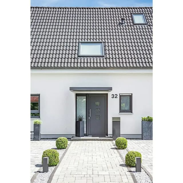 Gutta Rechteckvordach BS 200 cm x 90 cm