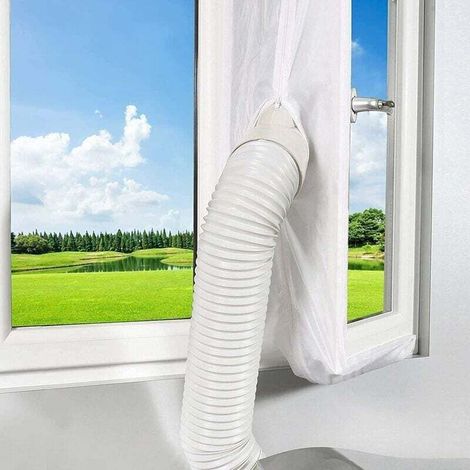 Bâche D'Étanchéité 400 Cm Pour Climatisation Mobile – Isolation Fraîcheur – Installation Facile – Compatible Fenêtres Et Portes-aquaforge