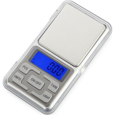 Balance Électronique Numérique, Écran Lcd Rétroéclairé, Chargement Usb, Idéale Pour Les Aliments Et Les Bijoux - Précision 200 G/0,01 G-aquaforge