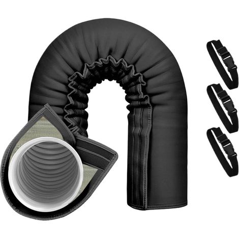 Isolation Réglable À Trois Couches Pour Conduits De Climatisation Portables – Diamètre 13-15 Cm, Intérieur/extérieur-aquaforge