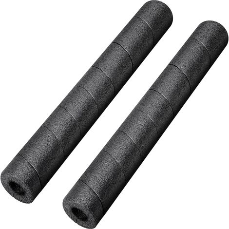 Lot De 2 Tuyaux Isolants En Mousse Pour Frites De Piscine, 40 Cm, Noir, Multifonctionnel, Protection De Tuyau Serpent, Noir A-aquaforge