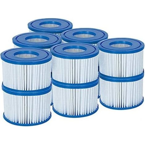 /ea/lot De 6 Filtres Lay-z-spa (vi), Compatibles Avec Les Modèles De Spas Lay-z-spa-aquaforge