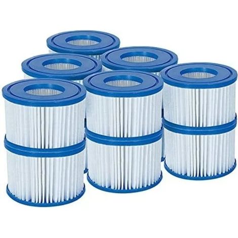 Filtre Lay-z-spa (vi), Compatible Avec Tous Les Modèles De Spas Lay-z-spa (6 Pièces)-aquaforge