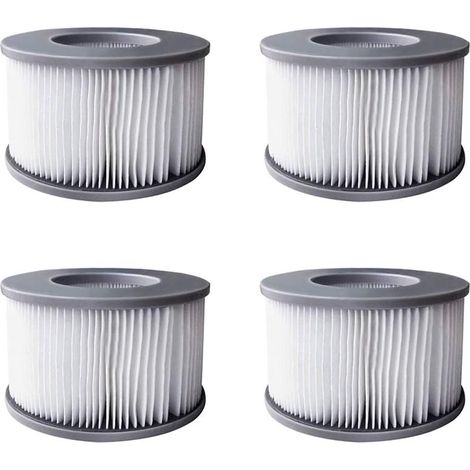 4 Cartouches Filtrantes Pour Piscines Gonflables Mspa-aquaforge