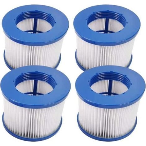 Lot De 4 Cartouches Filtrantes À Visser Pour Spa Infinite, Filtre À Visser Pour Spa, Filtre 75 X 100 Mm, Compatible Avec Les Spas Lumix.-aquaforge