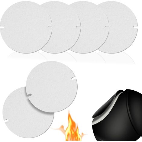 Feutre En Fibre Céramique Pour Joints Haute Température, Tapis Résistant Et Durable Pour Poêles À Bois Et À Granulés, Installation Facile Et Non Toxique (6 Feuilles)-aquaforge