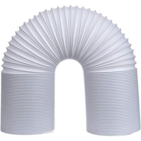Tuyau D'Évacuation Pour Climatiseur Portable, Tuyau D'Évacuation Pour Climatiseur Portable Ø13/15cm, Diamètre 130mm, Tuyau De Ventilation (diamètre Extérieur 13cm, Longueur 3m)-aquaforge