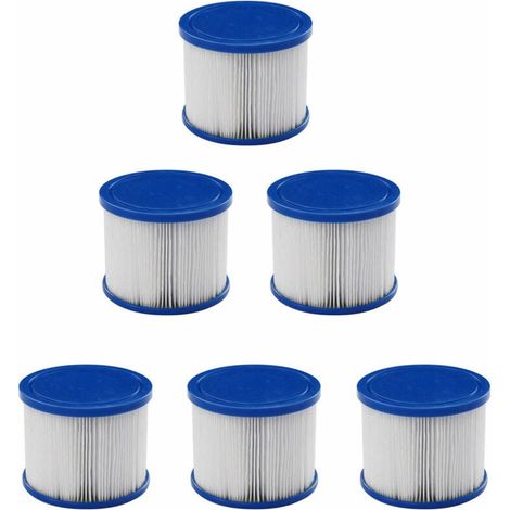Compatible Avec Les Cartouches Filtrantes Arebos Pour Spas Et Jacuzzis (6 Pièces) - Fx --aquaforge