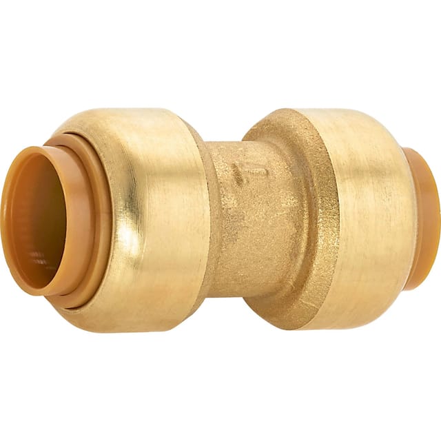 Steck-Muffe Ø 15 mm Messing