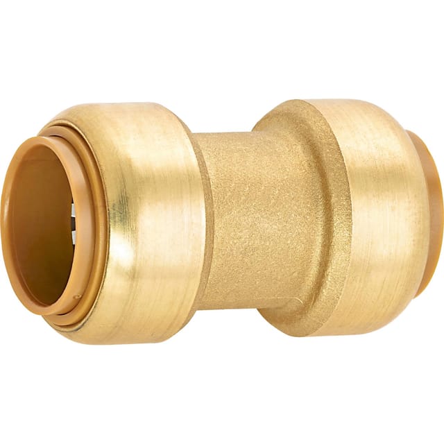 Steck-Muffe Ø 22 mm Messing