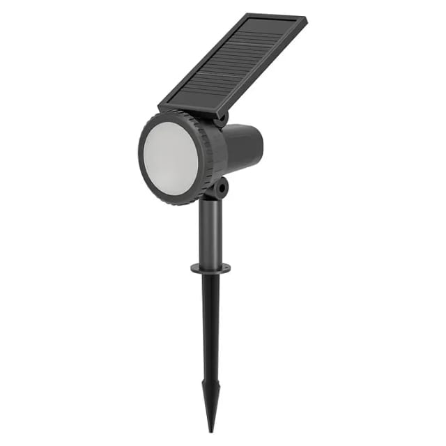Eglo LED-Solarfackel mit Erdspieß Sambuco RGBW Schwarz