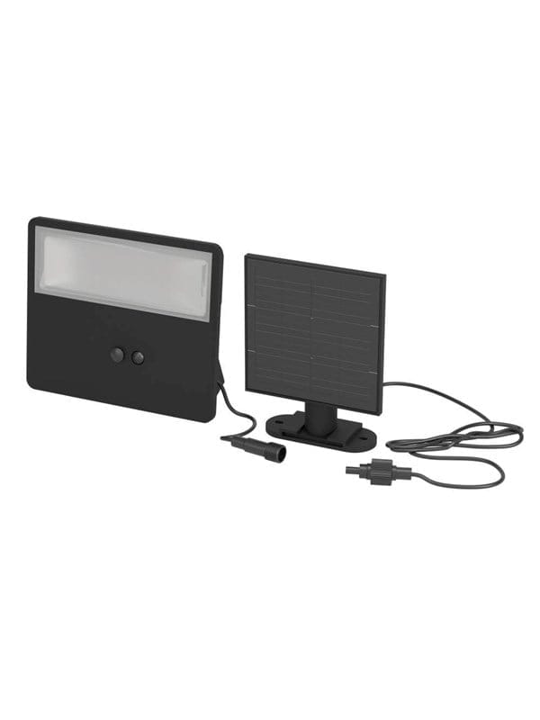 Eglo Solar LED-Wandleuchte Panettieri 11 W Schwarz mit Sensor