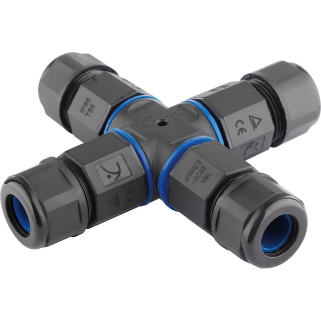 Wasserdichter Stecker 4 x 0,75-1,5 mm² IP68