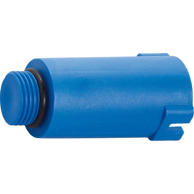 Abpress-Zapfen Blau 21 mm (G 1/2)