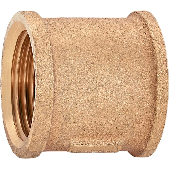 Gewinde-Muffe 30,3 mm (Rp 1) Rotguss